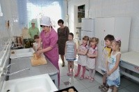 Экскурсия на кухню нашего детского сада